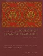 Sources Of Japanese Tradition 1600 To 2000 Bary Wm Theodore