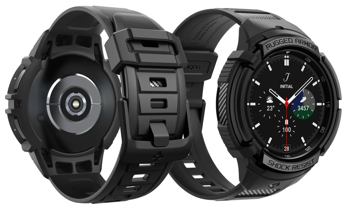 Spigen Rugged Armor Pro Pasek Obudowa Do Galaxy Watch 6 Classic 43