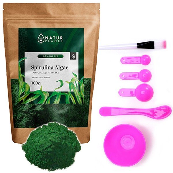 Spirulina Algi Morskie 100g Zestaw Do Alg Natur Planet Sklep