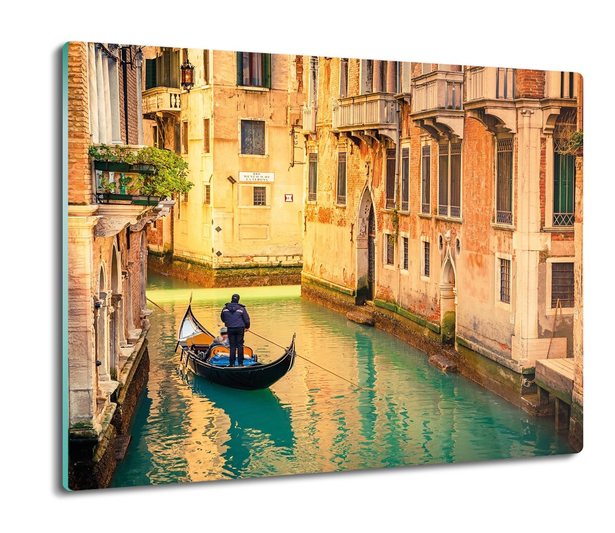 Splashback Szklana Wenecja Kana Gondola X Artprintcave