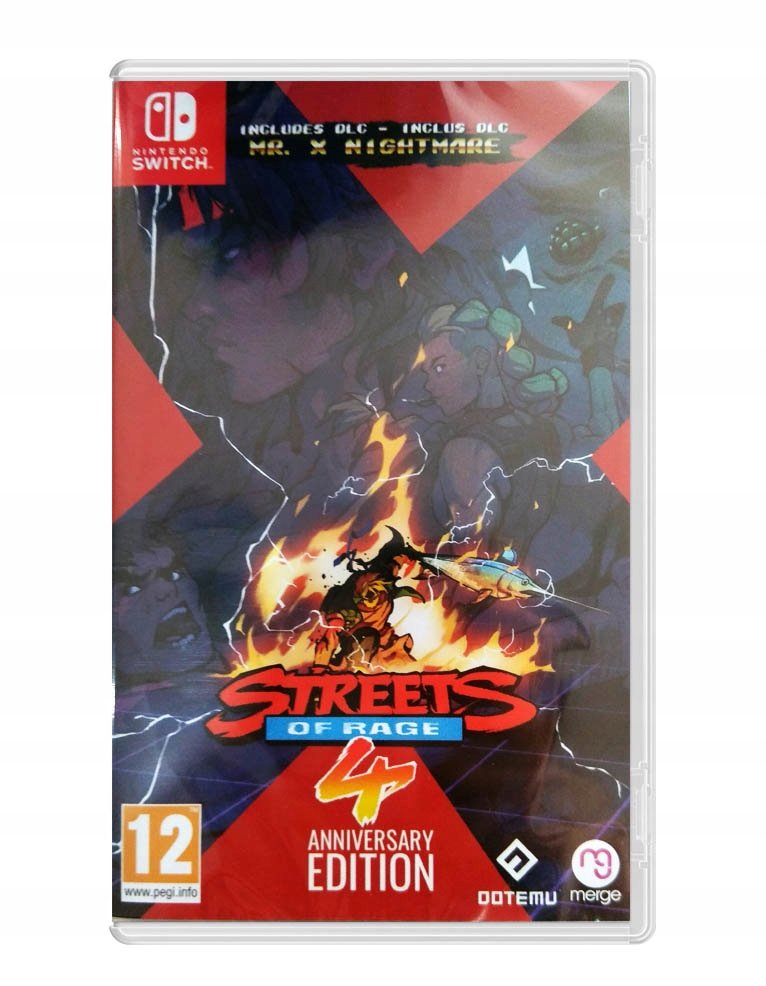 Streets Of Rage Anniversary Edition Nintendo Switch Dotemu Gry I