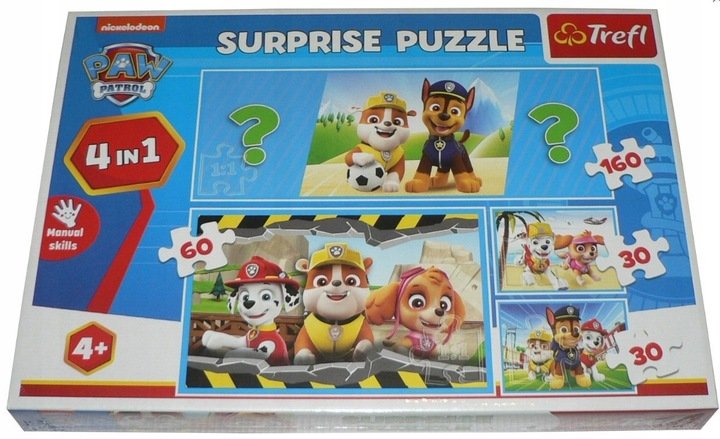 Surprise Puzzle Psi Patrol W Trefl Trefl Sklep Empik