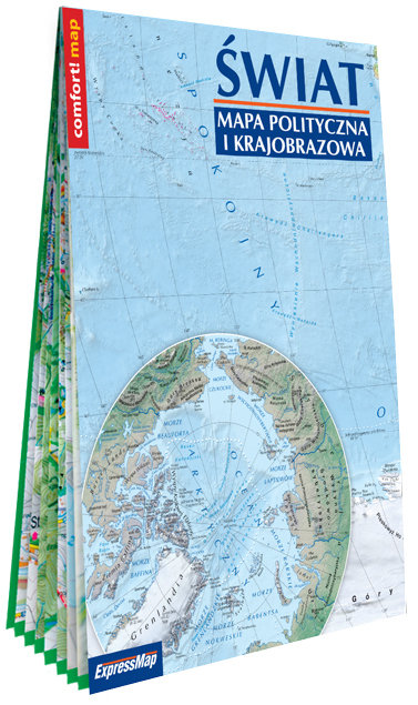 Świat Mapa polityczna i krajobrazowa XXL 1 31 000 000 Opracowanie