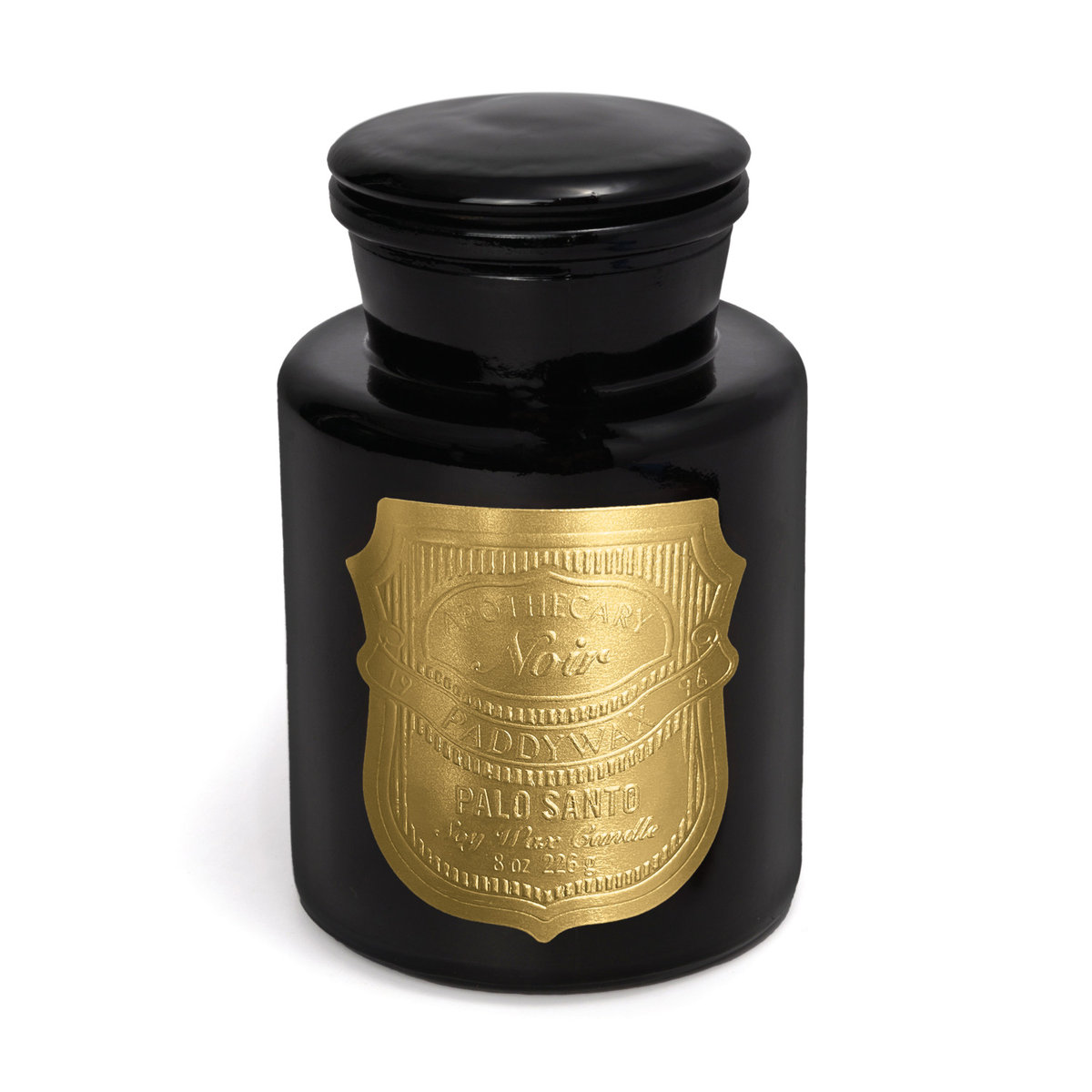 Wieca Sojowa Szklana Apothecary Noir G Palo Santo Paddywax