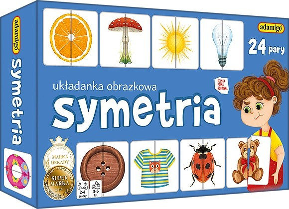 Symetria Uk Adanka Obrazkowa Gra Edukacyjna Adamigo Adamigo