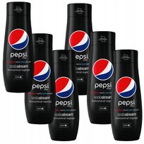 3x Syrop Do SodaStream Pepsi Max Bez Cukru Pepsi 7up 440ml