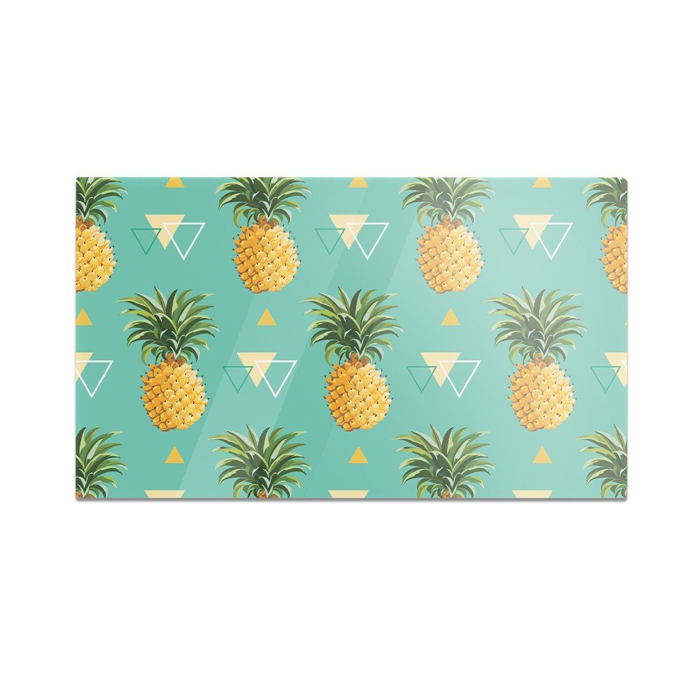 Szklana Deska Do Krojenia Homeprint Ananas I Tr Jk Ty X Cm