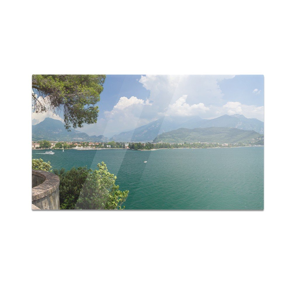 Szklana Deska Do Krojenia Homeprint Jezioro Riva Del Garda X Cm