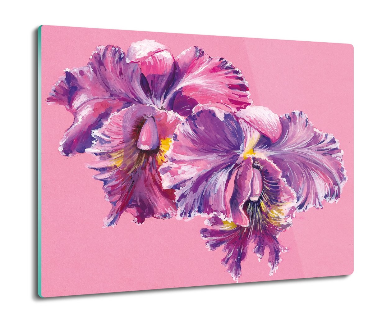 Szklana Splashback Ze Szk A Orchidea Grafika X Artprintcave