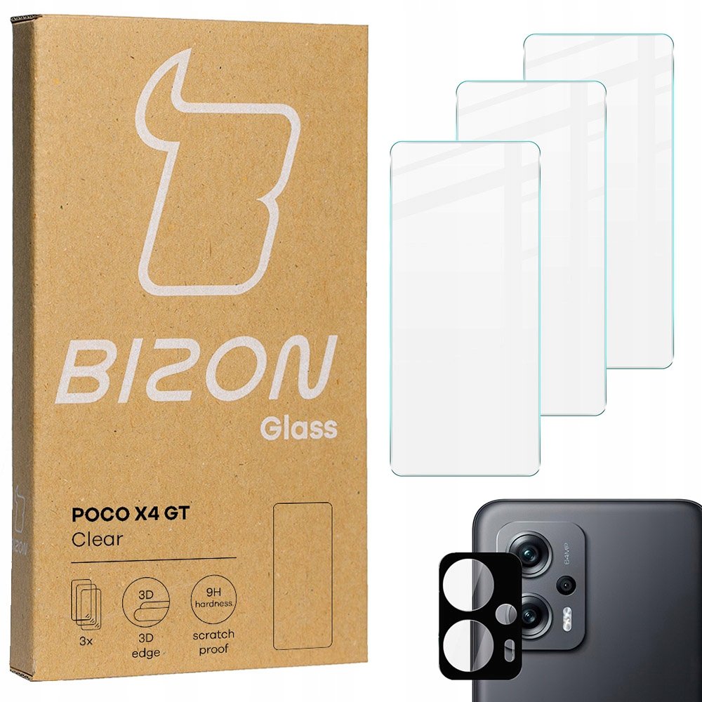 Szkło Hartowane Bizon Glass Clear Do Poco X4 Gt Bizon Sklep EMPIK