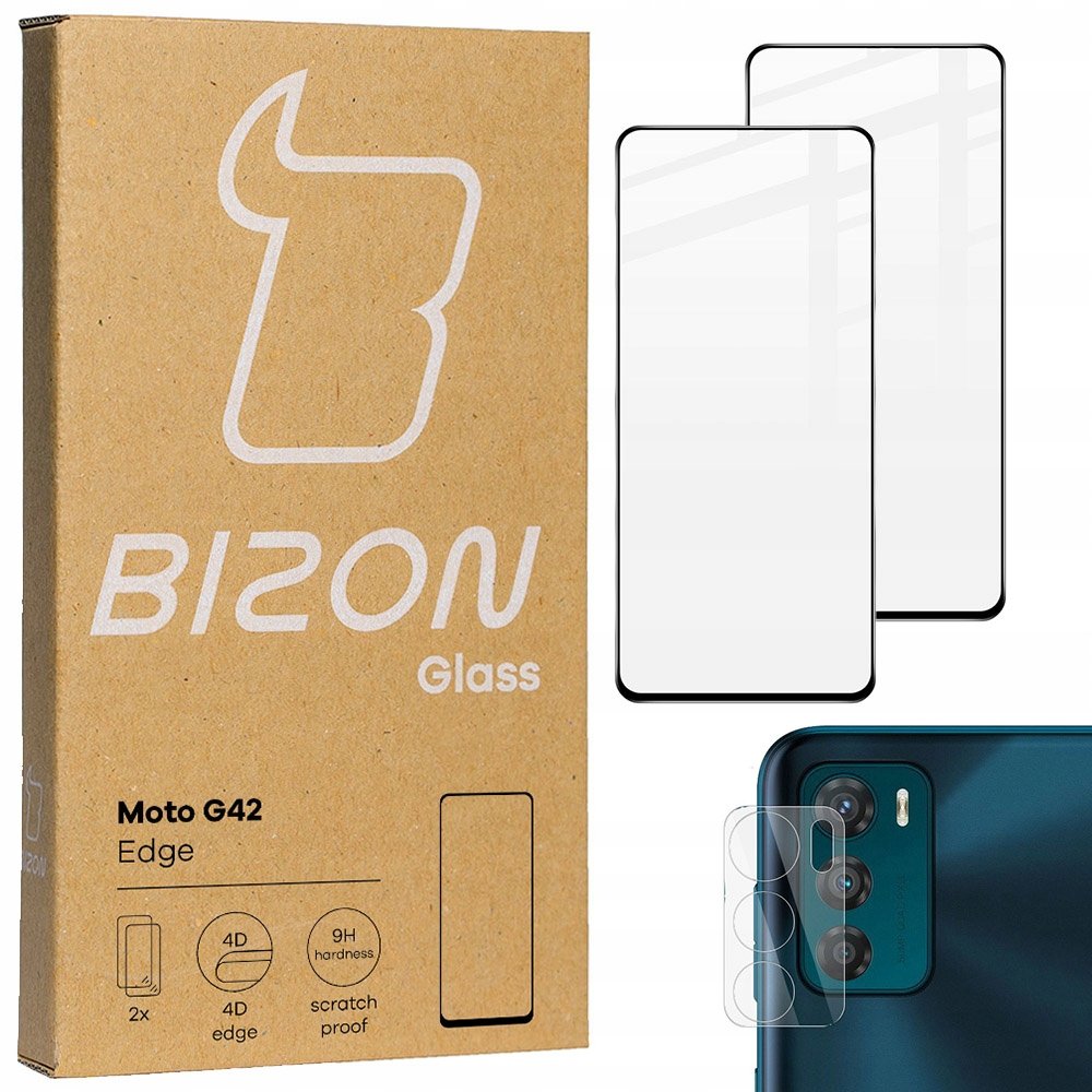 Szkło Hartowane Bizon Glass Edge Do Moto G42 Bizon Sklep EMPIK