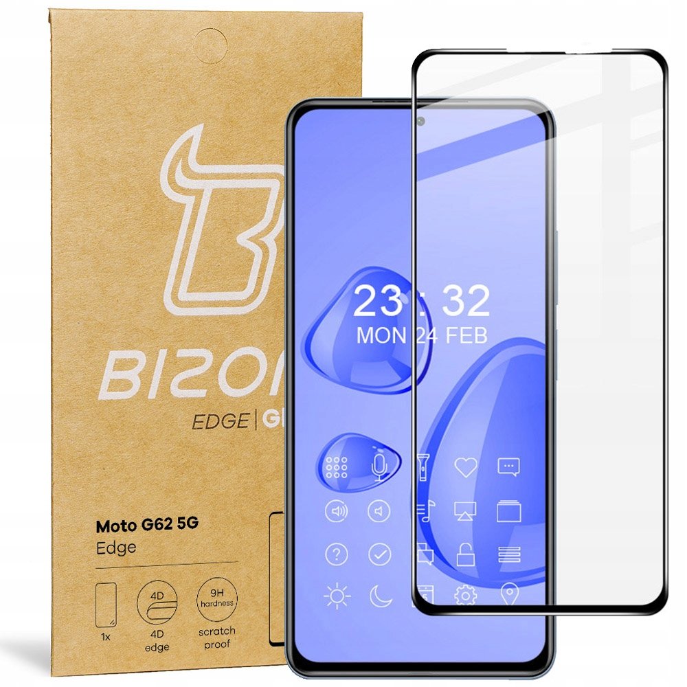 Szkło Hartowane Bizon Glass Edge Do Moto G62 5G Bizon Sklep EMPIK