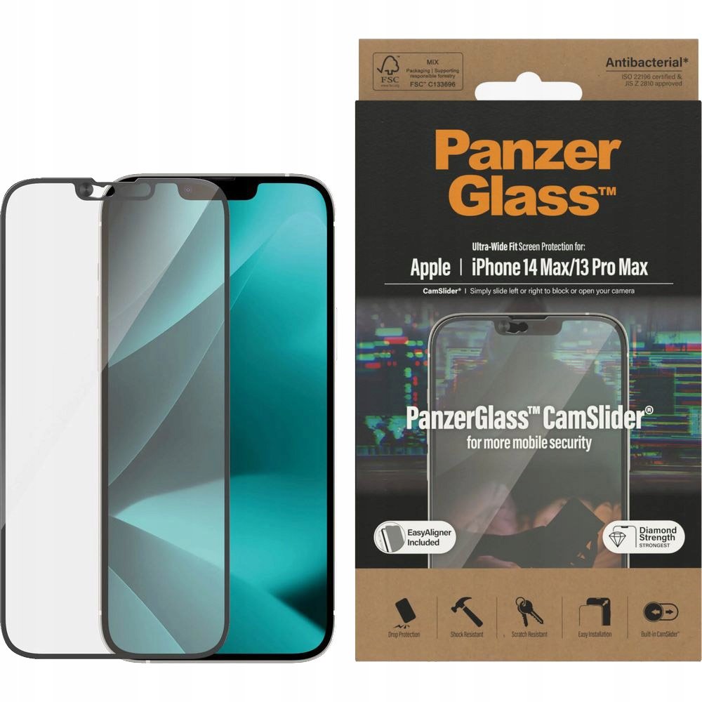 Szkło PanzerGlass do iPhone 14 Plus 13 Pro Max PanzerGlass Sklep