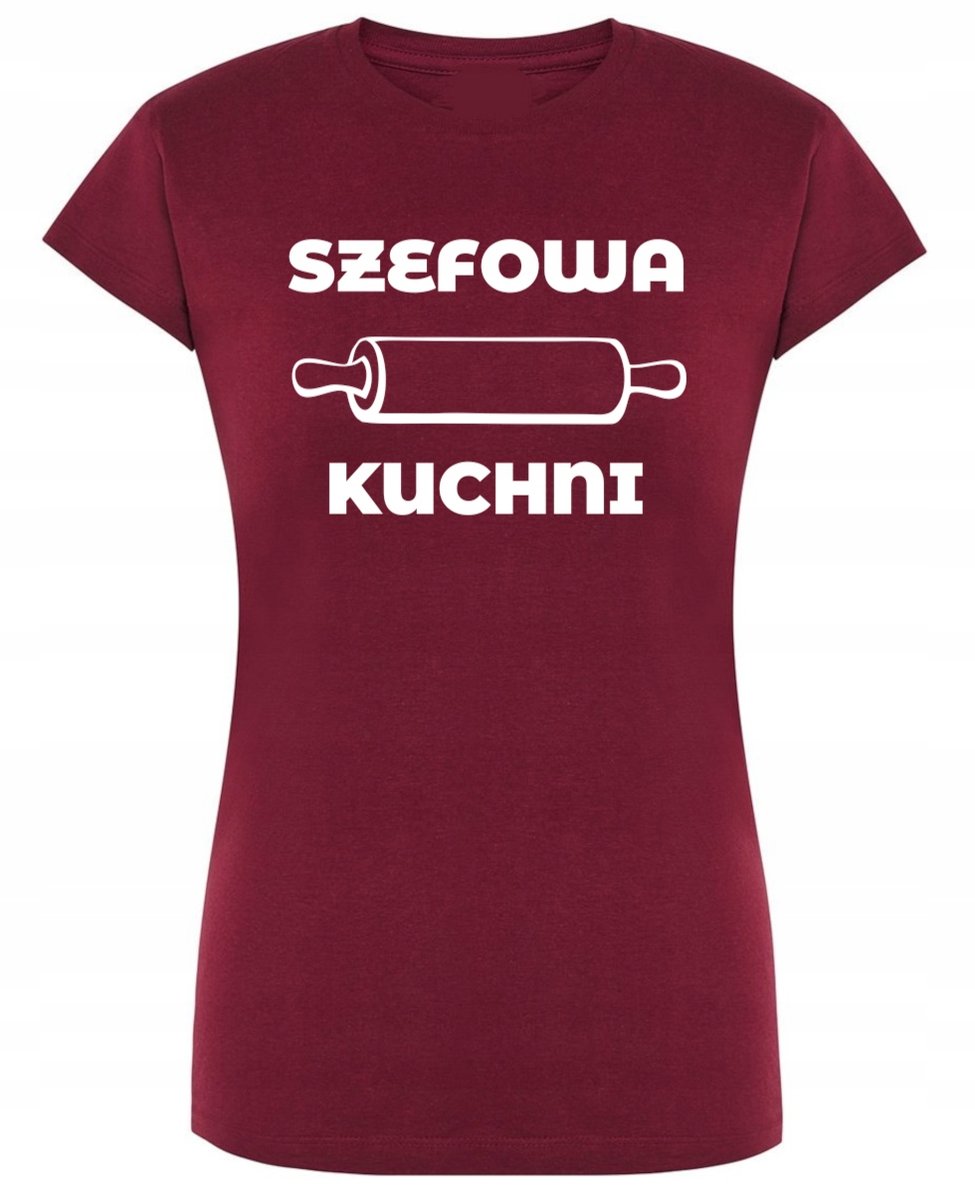 T Shirt Damski Dzie Mamy Szefowa Kuchni Mama L Inna Marka Moda