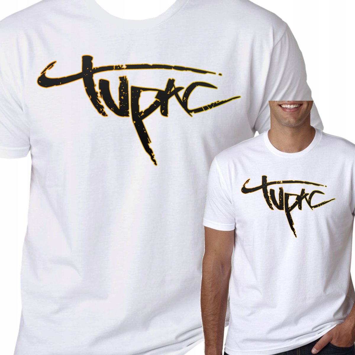 T Shirt Koszulka Pac Tupac Thug Life L Inna Marka Moda Sklep