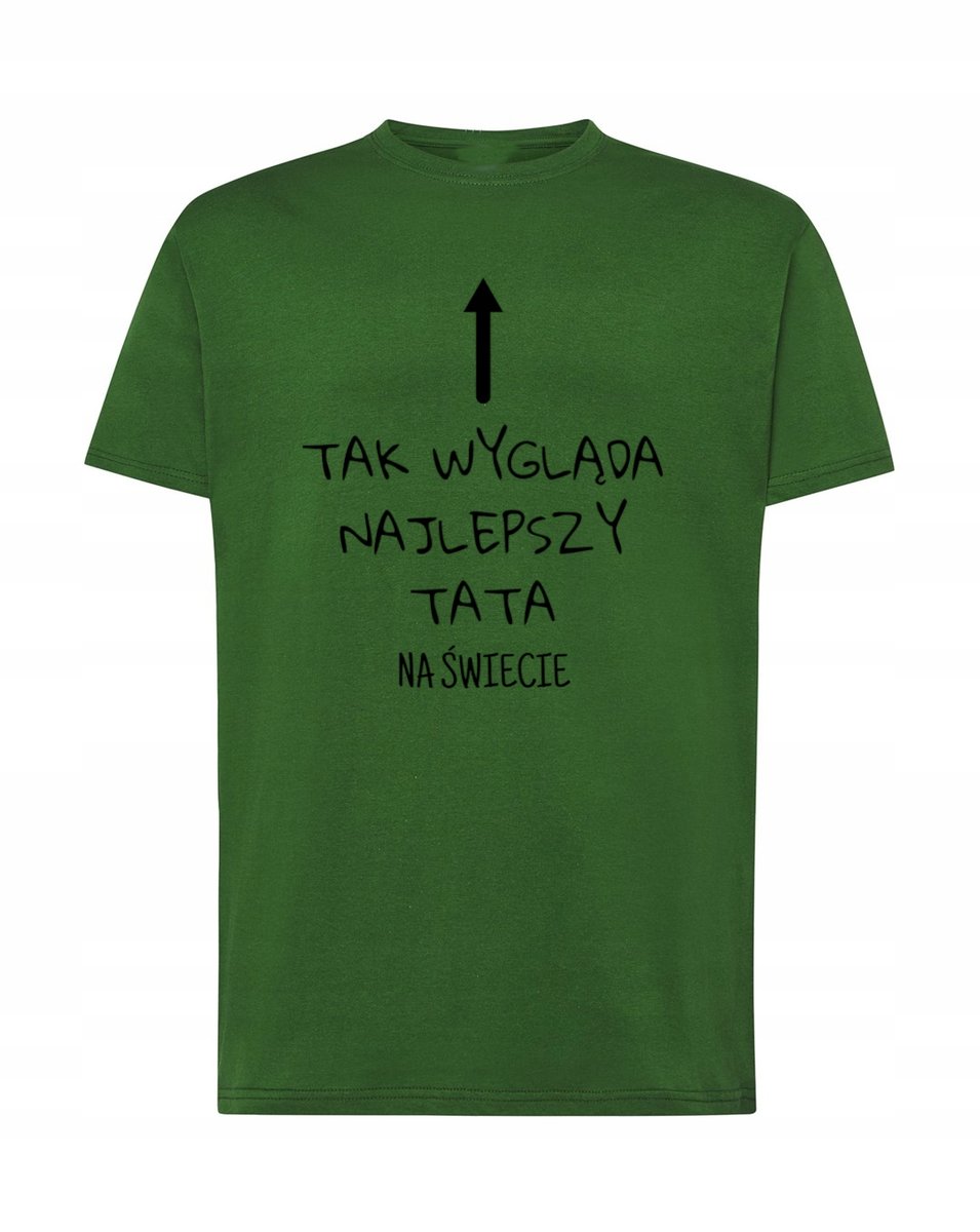 T Shirt tak wygląda najlepszy tata Rozm S Inna marka Moda Sklep