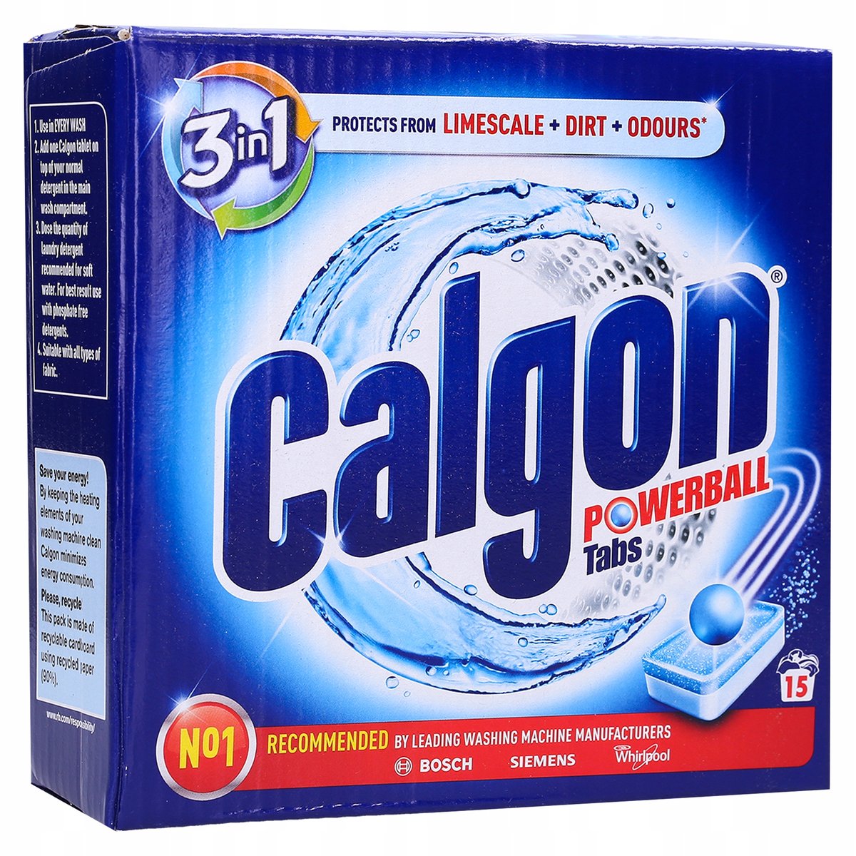 TABLETKI DO CZYSZCZENIA PRALKI CALGON 15SZT Calgon Sklep EMPIK