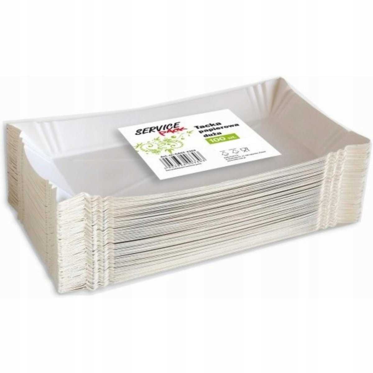 TACKA PAPIEROWA 13X20CM 100 SZTUK SERVICE PACK ArtPlast Przyjęcia i