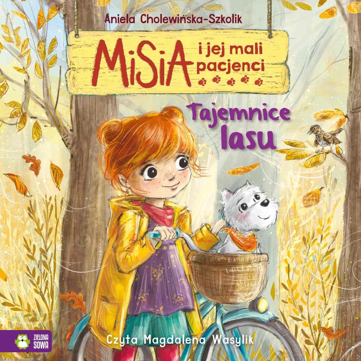 Tajemnice lasu Misia i jej mali pacjenci audiobook Cholewińska