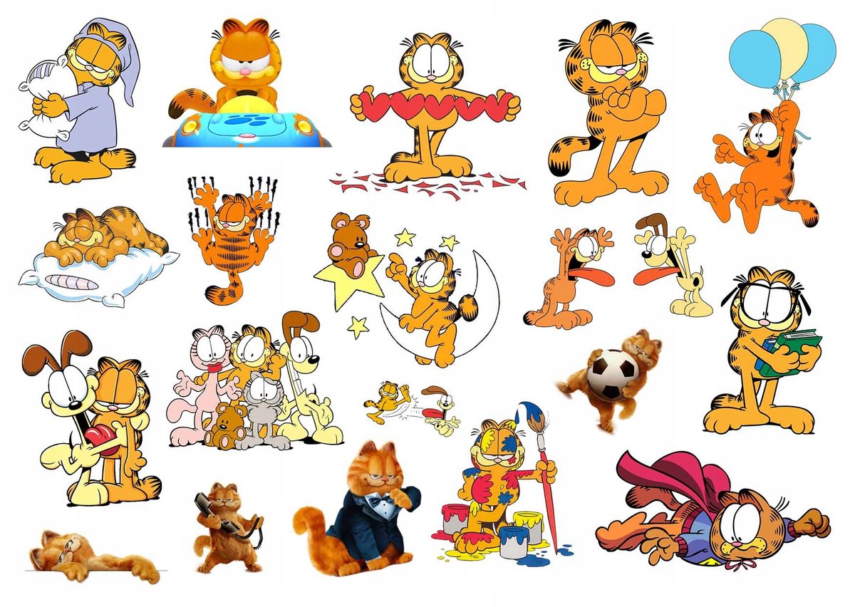 Tatua E Dla Dzieci Zmywalne Garfield Y Propaganda Sklep Empik