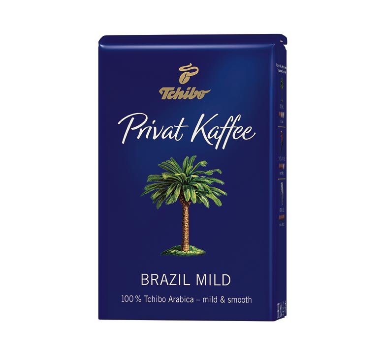 Tchibo Kawa Ziarnista Privat Kaffee Brazil Mild G Tchibo Sklep