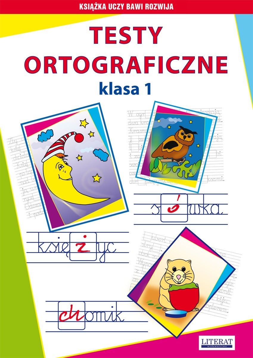 Testy Ortograficzne Klasa 1 Ebook PDF Guzowska Beata Ebook Sklep