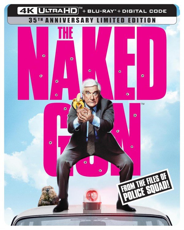 The Naked Gun From the Files of Police Squad Naga broń steelbook