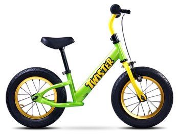 Toyz, Rowerek biegowy, Twister, 12", zielony - Toyz