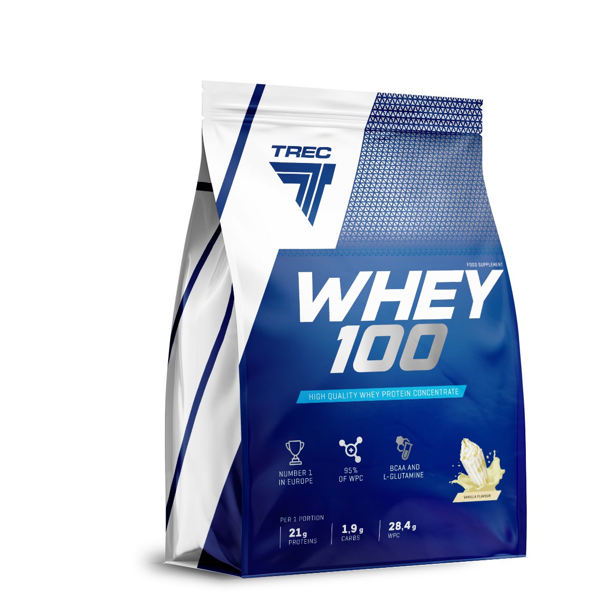 Trec Odżywka białkowa Whey 100 2275 g wanilia Trec Sport Sklep