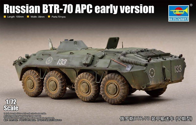 Trumpeter Russian BTR 70 APC Early Version TRUMPETER Sklep EMPIK