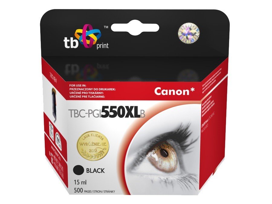 Tusz Tb Print Do Canon Pixma Mx Tbc Pgi Xlb Bk Czarny Ml