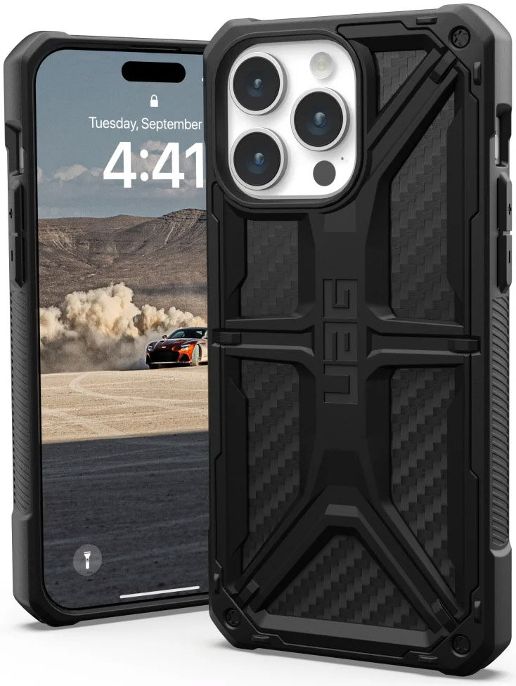 Uag Monarch Etui Obudowa Ochronna Do Iphone Pro Max Carbon Fiber