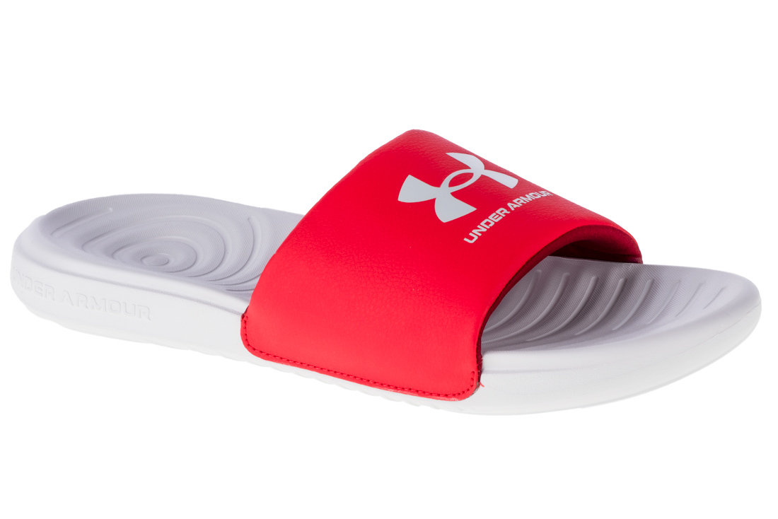 Under Armour Ansa Fixed Slides 3023761 104 Męskie klapki Czerwone