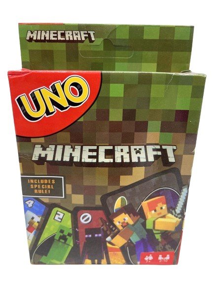 Uno Minecraft Gra Karciana Uno Sklep Empik