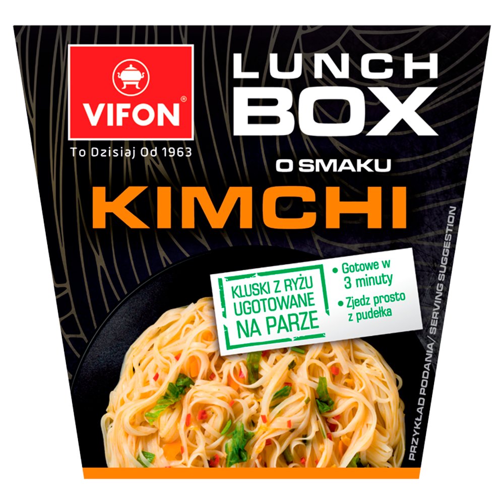 Vifon Lunch Box Danie B Yskawiczne O Smaku Kimchi G Vifon Sklep