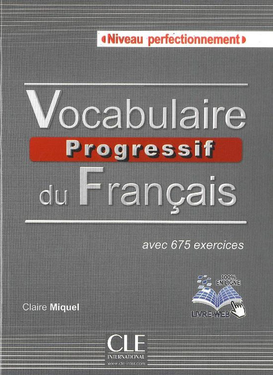 Vocabulaire Progressif Du Francais Niveau Perfectionnement Poziom C