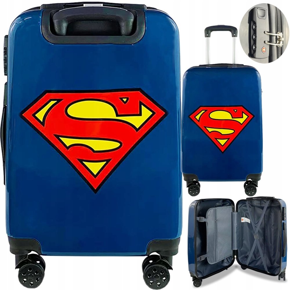 WALIZKA KABINOWA SUPERMAN WALIZKA DO SAMOLOTU 45 L EplusM Moda