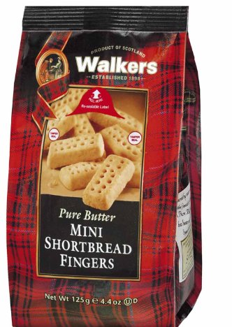 Walkers Pure Butter Mini Shortbread Fingers Kruche Paluszki 125g Inna