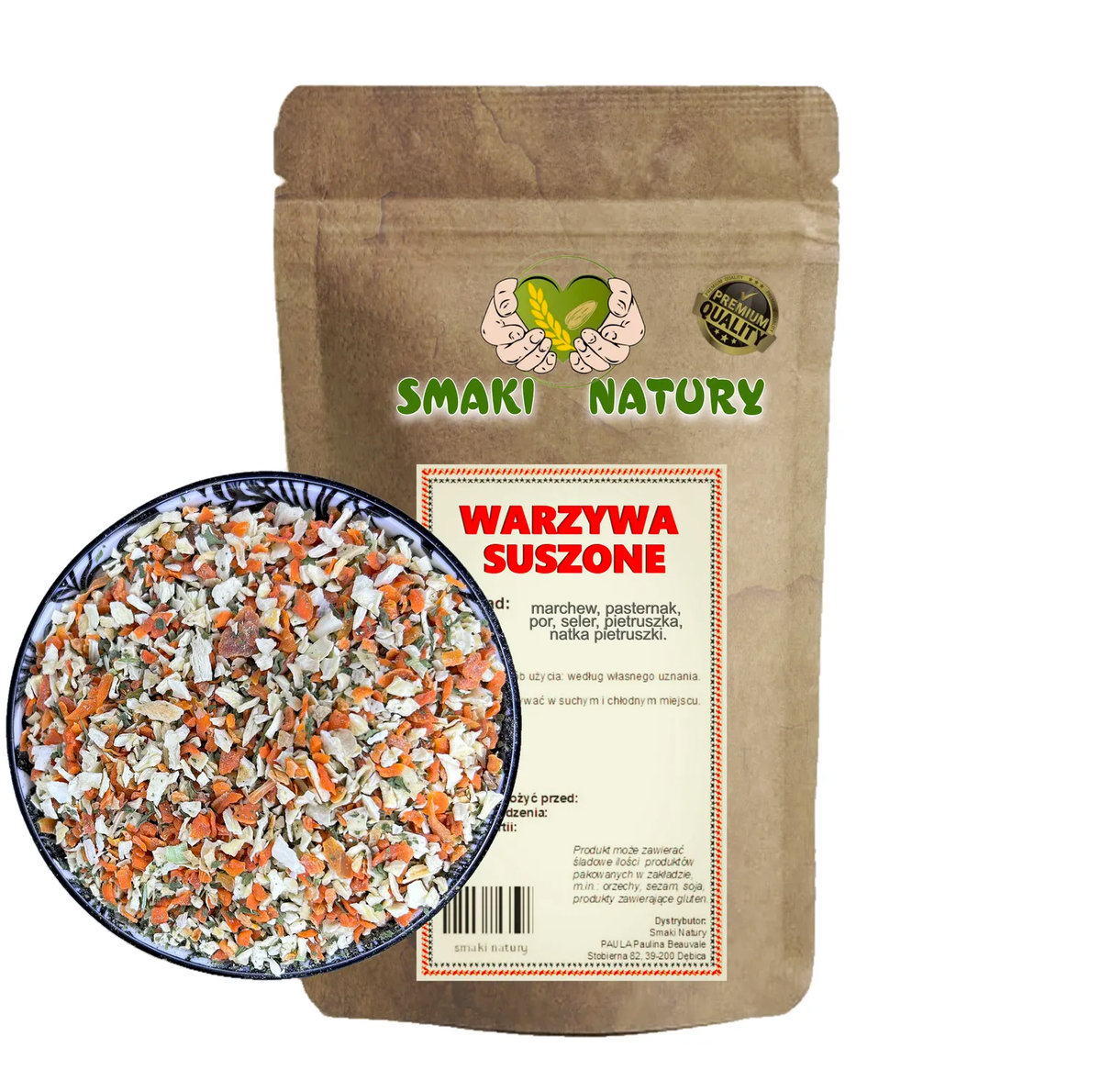 WARZYWA SUSZONE Gress PREMIUM 100g BEZ SOLI SmakiNatury Sklep EMPIK