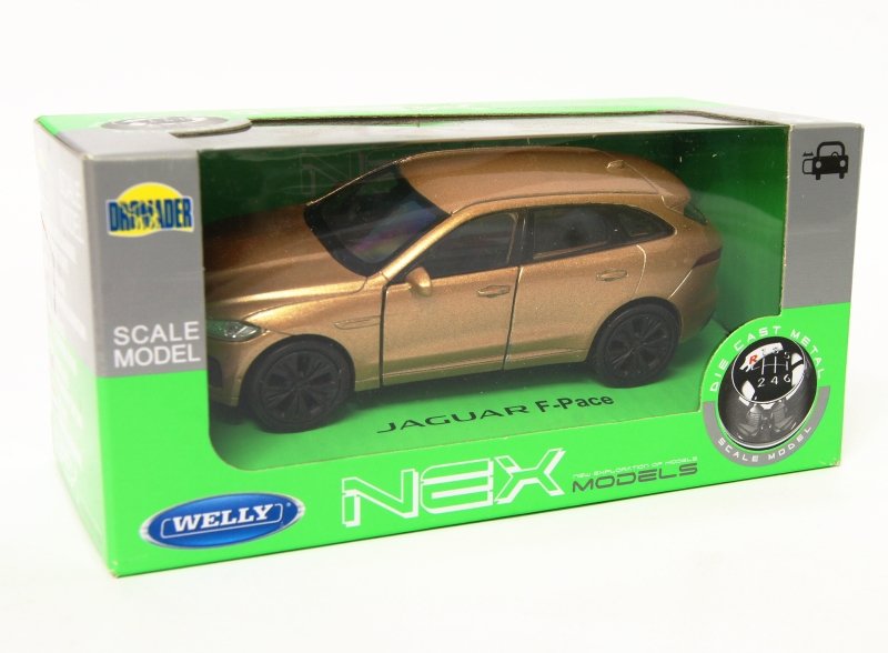 Welly 1 34 Jaguar F Pace złoty Welly Sklep EMPIK