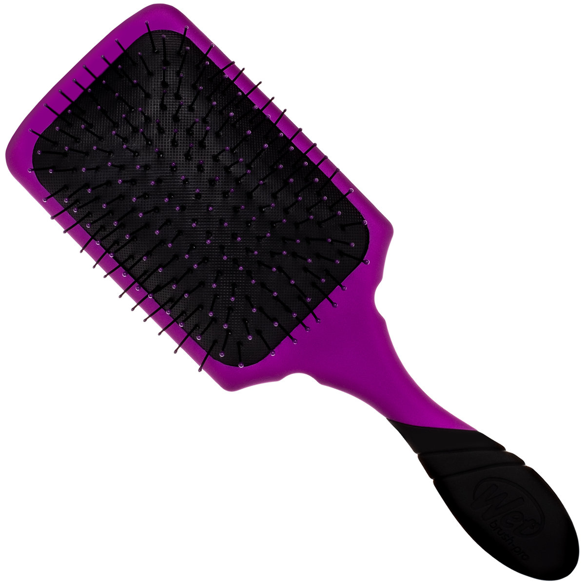 Wet Brush Pro Paddle Detangler purple szczotka do włosów z otworami