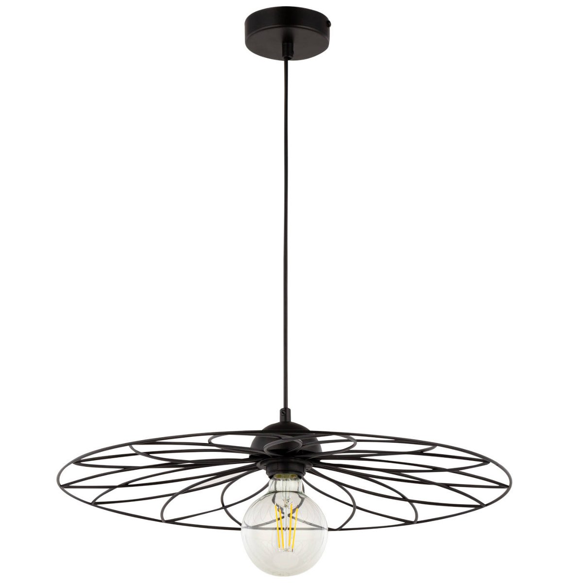 Wisz Ca Lampa Loftowa Flower M Sigma Metalowa Oprawa Okr G Y Zwis