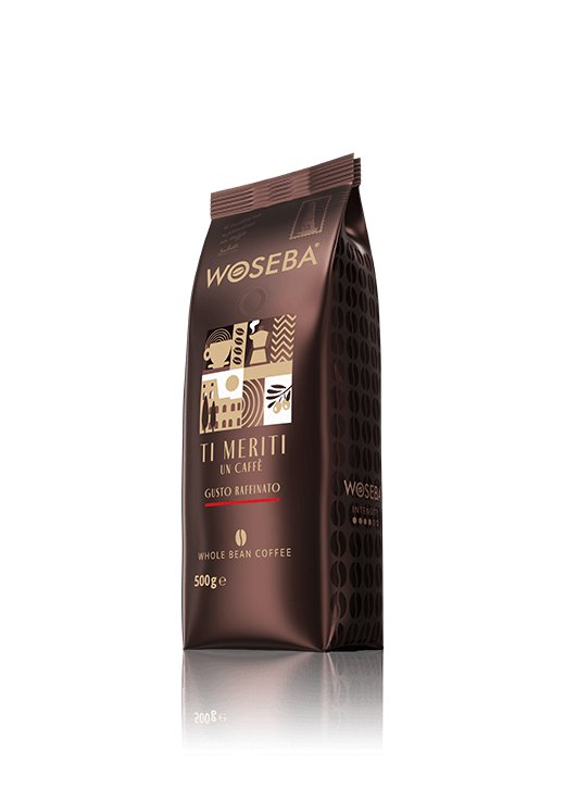 Woseba Kawa Ziarnista Ti Meriti Un Caffè Gusto Raffinato 1Kg Woseba