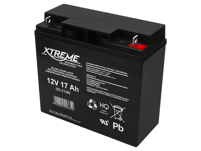 Xtreme akumulator żelowy XTREME 12V 17Ah Xtreme Sklep EMPIK