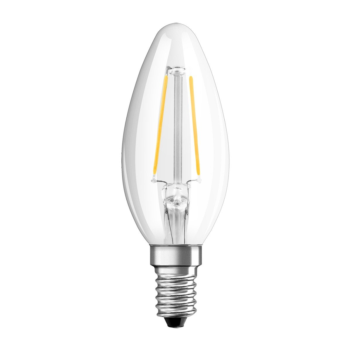 Żarówka LED E14 B35 CL 4W 40W 470lm 2700K Ciepła 300 Filament OSRAM