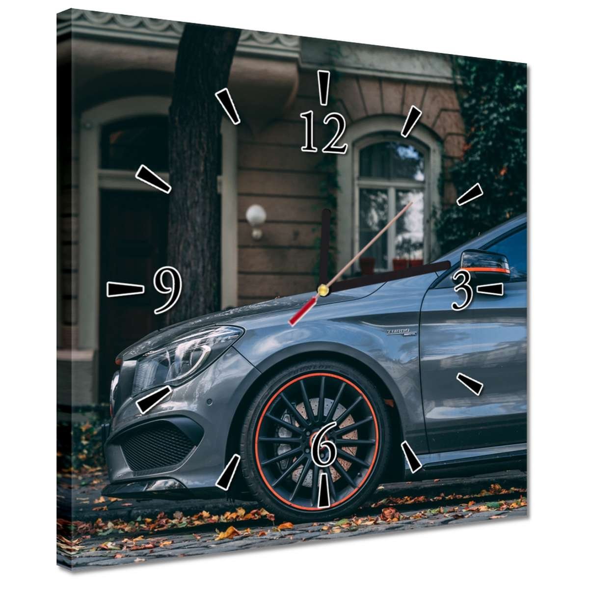 Zegar 30x30cm Mercedes Samochód Auto ZeSmakiem Sklep EMPIK