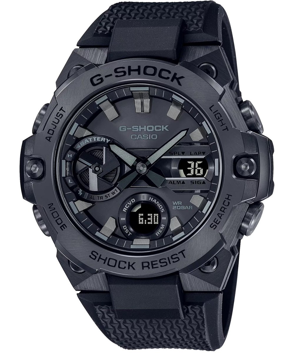 Zegarek Męski Casio G Shock G Steel Carbon Core Guard Bluetooth G