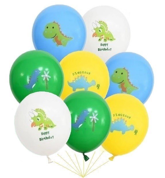 Zestaw Balon W Balon Dinozaur Urodziny Szt Hopki Przyj Cia I