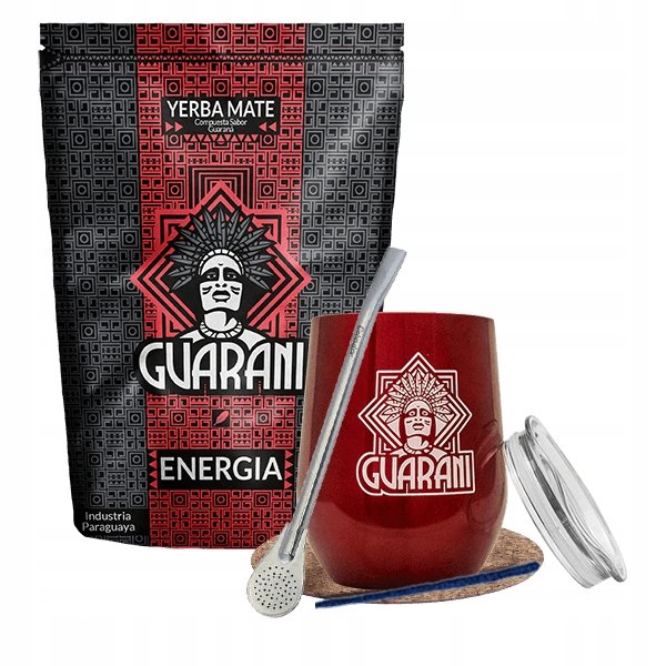 Zestaw Do Yerba Mate Guarani Energia Guarana 500G Guarani Sklep