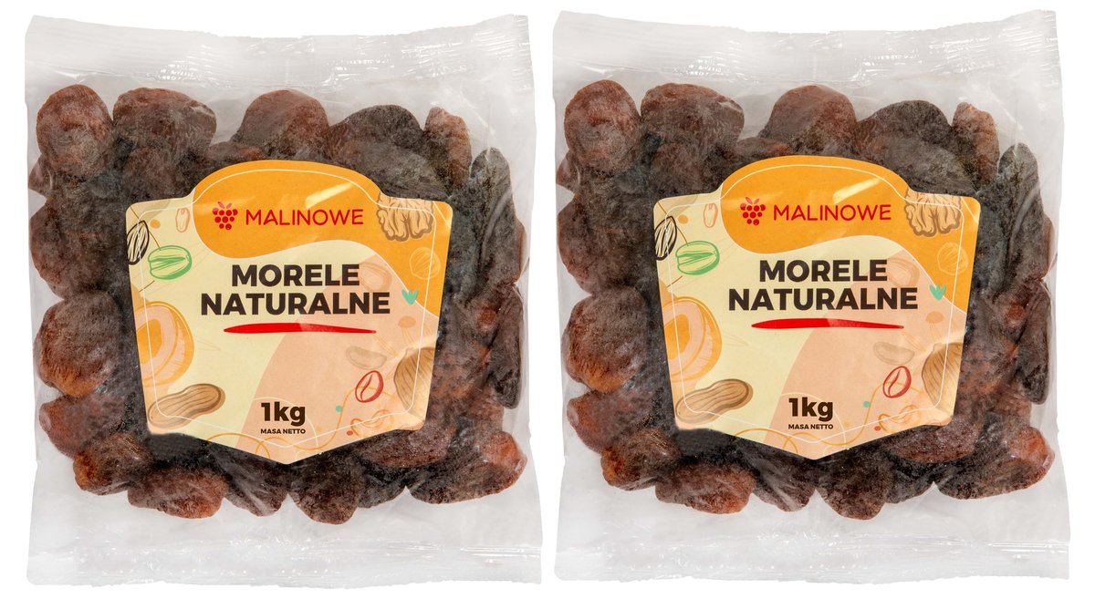 Zestaw Morele Suszone Naturalne 2x1kg Malinowe Sklep EMPIK